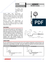 Mercury Filled Thermometer Guide