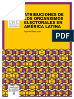 Atribuciones de Los Organismos Electorales en América Latina