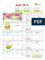 April 2015 Calendar