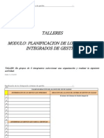 Talleres Planificacion Sig