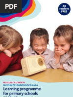 Download Museum of London Primary Learning Programme 0910 by Museum of London SN25971967 doc pdf