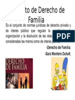 Concepto de Derecho de Familia