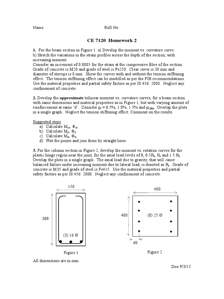 Questions On Advanced Concrete | PDF | Concrete | Structural Engineering
