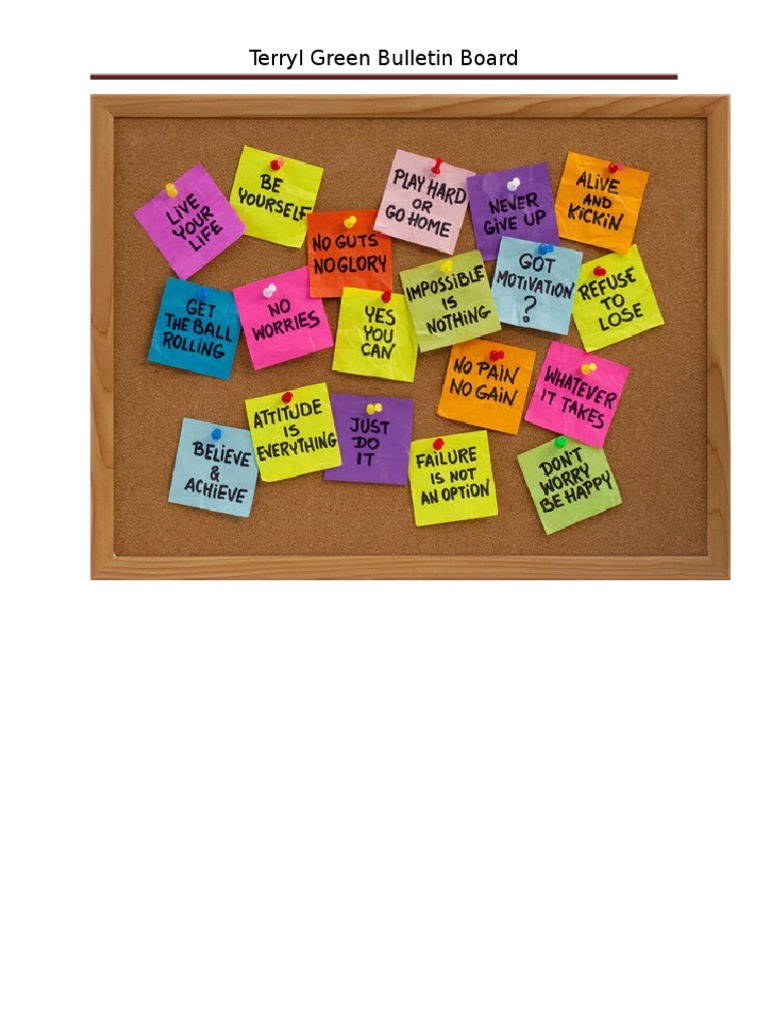 Bulletin Board | PDF