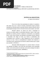 Estética na Arquitetura