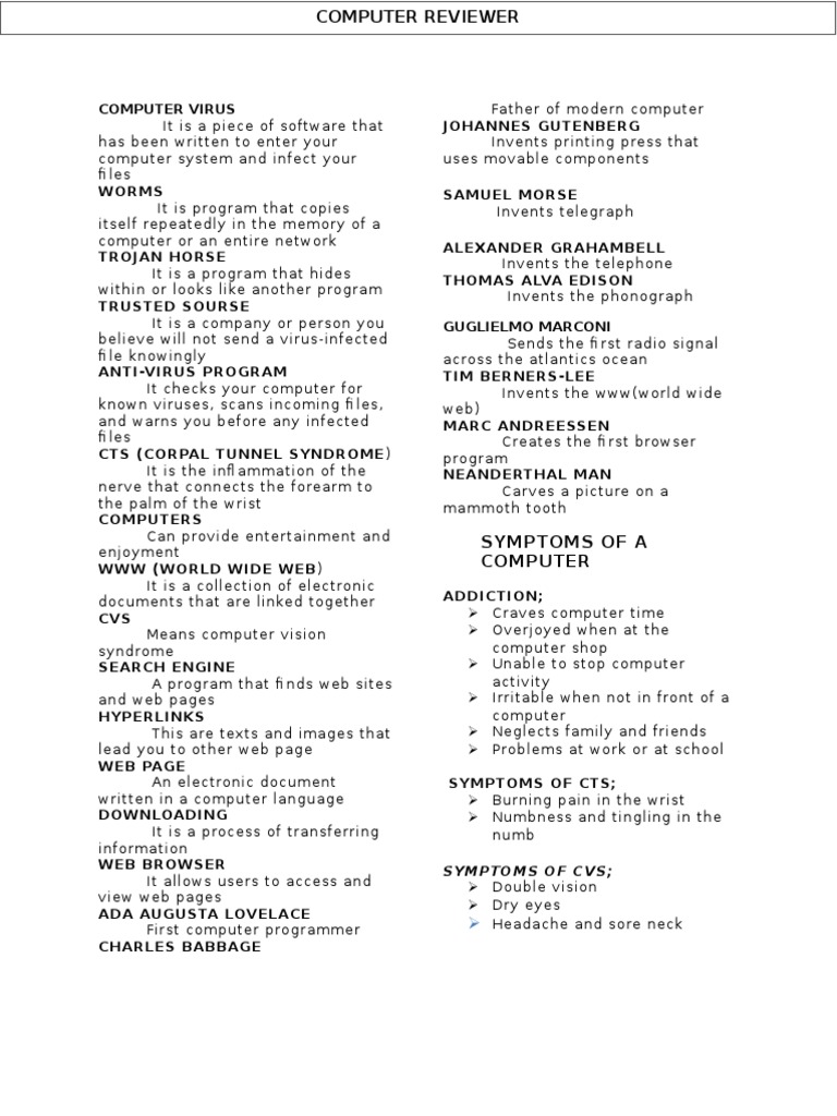 Understanding Computer Viruses and Issues | PDF | Computers