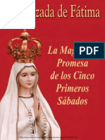 Mensaje de Fatima 5 Sabados Reparacion