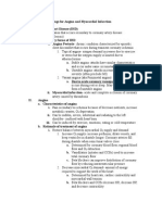 Pharmacology-Drugs for Angina and Myocardial Infarction