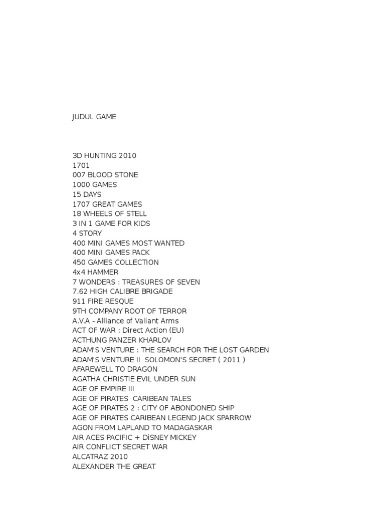 List 4 | PDF | Dragon | Ghosts