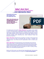 Baby's Best Start Course for Parents and Babies