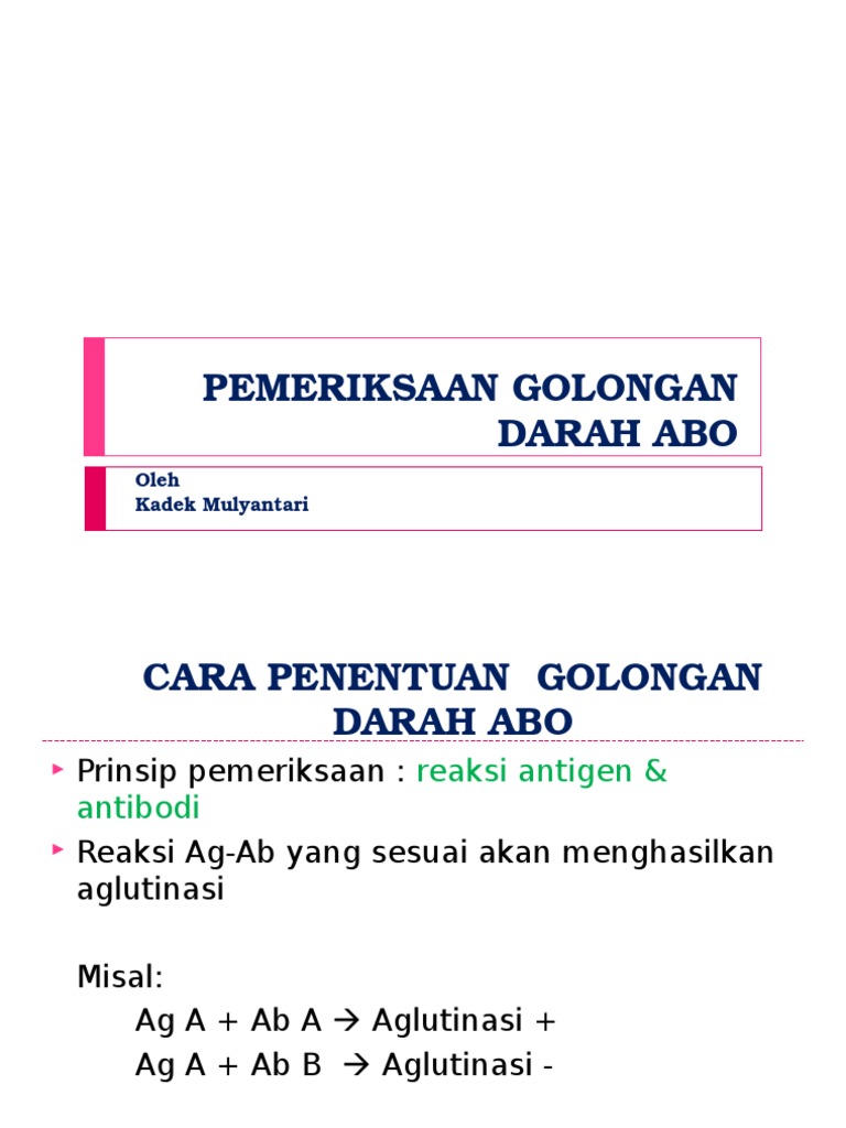 Unduh 97 Koleksi Gambar Hasil Cek Golongan Darah Terbaik Gratis HD