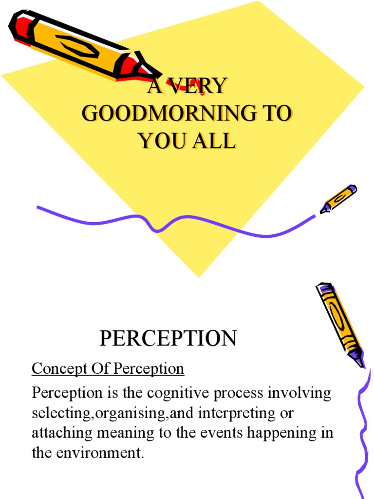 Understanding Perception and Its Factors | PDF | Stereotypes | Perception