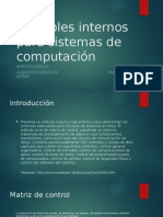 Controles Internos para Sistemas de Compuación