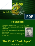 Green Bay Packers: by Carly Vanderkolk