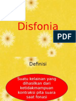 disfonia