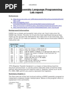 MARIE Assembly Language Programming Lab Report