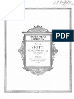 Viotti Violin Concerto Nº 23 Piano