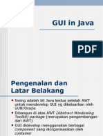GUI in Java