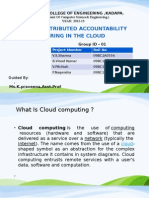 Ensuring Distributed Accountability for Data Sharing in the Cloud