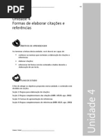 Apostila Citação e Referencias