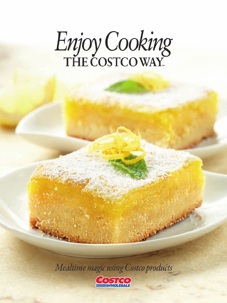 Enjoy Cooking The Costco Way Lemon Muffin