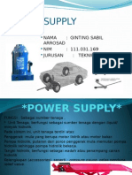 Presentasi - IST - AKPRIND - POWER SUPPLY GINTING S.A