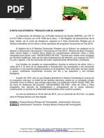 II RUTA CICLOTURISTA "PEDALES CON EL SAHARA"
