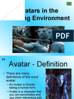 Task 3914 - Presentation - Avatars in The Working Environment