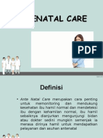 Power Point Ante Natal Care
