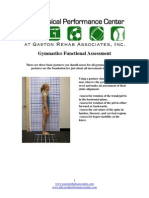 Gymnastics Functional Assessment