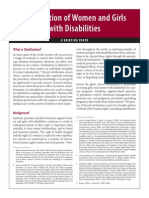 Sterilization Disability Briefing Paper 