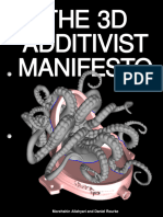 The 3D Additivist Manifesto