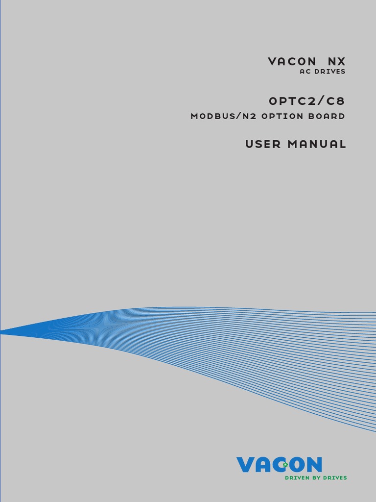 Vacon NX OPTC2 C8 Modbus N2 Board User Manual DPD0 | PDF | Integer ...