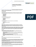 Subarachnoid Hemorrhage Clinical Presentation