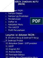Rencana Kerja Jaminan Mutu