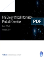 IHS Energy Product Overview Oct 2010