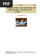 Catequese - Convite a Louvar a Deus Pelo Seu Amor - Salmo 116(117)