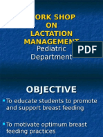 WORK SHOP Lactation Management New.