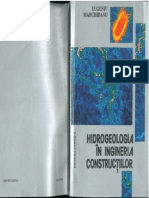Hidrogeologia in Ingineria Constructiilor - E. Marchidan PDF