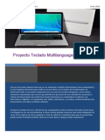 Proyecto Teclado Multilanguage X Light