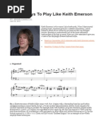 5 More Ways To Play Like Keith Emerson