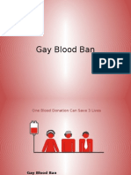 Gay Blood Ban Presentation