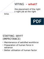 Mgt Function- Staffing