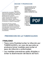 Prevencion y Promocion de La TB