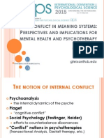 Conflict in Meaning Systems: Perspectives and Implications For Mental Health and Psychotherapy