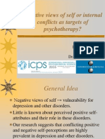 Negative Views of Self or Internal Conflicts as Targets of Psychotherapy