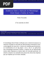 Event Study Evidencies