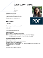 Curriculum Vitae