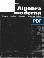 Álgebra Moderna (Herstein).