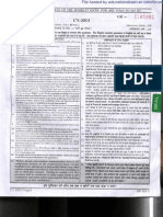 SSC CGL Re Exam 27-04-2014 Morning Session Question Paper 000GK1
